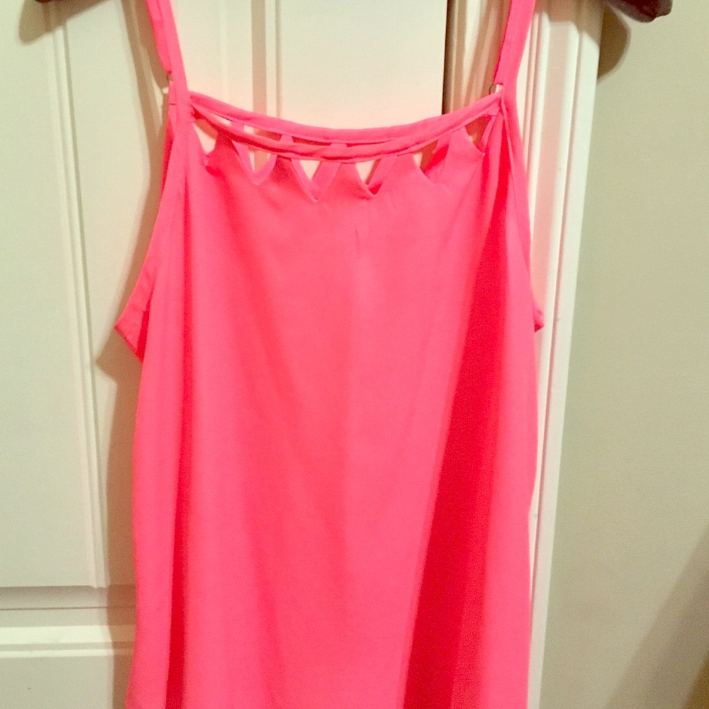 New Neon Pink Summer Top